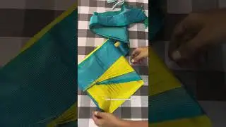 Saree Box folding #boxfolding #prepleatedsaree #namakkalsareedrapist