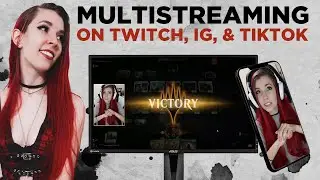 Multistreaming with different overlays on Twitch, Instagram, and Tiktok
