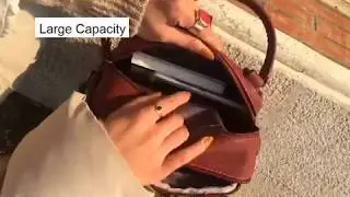 Multifunction Women&lsquo;s  Leather Backpack