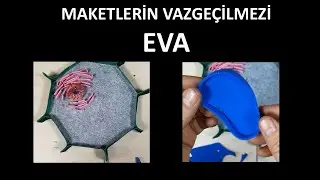 Незаменимый материал для изготовления моделей: EVA (вулканический пепел).