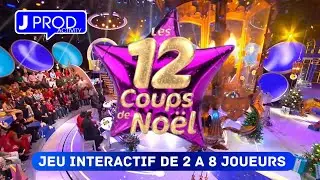 LES 12 COUPS DE NOEL - JEU INTERACTIF DE 2 A 8 JOUEURS 2025 ( LES 12 COUPS DE MIDI) - JPROD ACTIVITY