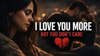 I love you more but you didn't care 