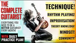 First week progress learning with Ben Higgins - THE COMPLETE GUITARIST!