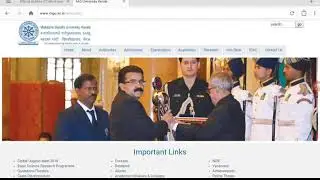 How to download MG university exam results.