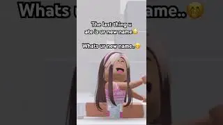 Whats ur new name?? #roblox #newname