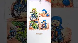 Unboxing Niddle Pop Pocoyo X Nina Vad Boyz Moto VS Zombie Transform Craft #pocoyo #muevelou