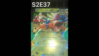 ✨(S2E37X) Double Rare Pokemon Card Pull #pokemon #pokemoncard #temporalforces #koraidon #rarepull