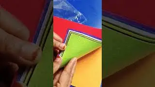 multicolored felt sheet unboxing #shorts #amazon #unboxing