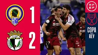 Resumen | Copa del Rey | Hércules de Alicante CF 1-2 Burgos CF | Primera Eliminatoria