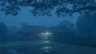 Rain Sounds for Sleeping | Soft Night Rain Ambience for Deep Sleep, Relaxation, and Calm