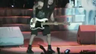 Iron Maiden the Beast Burnning Salt lake city On Manni T.V.!!!!! 2012