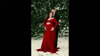 New Year  Maternity Gown for Photoshoot Ft.Saslax Maternity