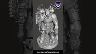 ⚔️ Winged Dread Warchief &ndash; The Dark Titan of the Wastes | 3D Printable Miniature Reveal