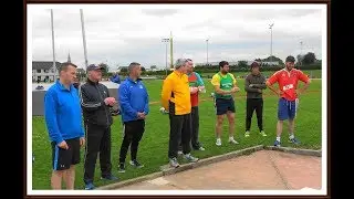 (2018) - Snr. & Master Men's  Shot Put  Munster T & F  Championships ...Video by Jerry Walsh