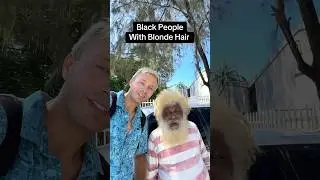Black People With Blonde Hair! 🇸🇧 #solomonislands #solomon #honiara #black #blonde #viral #fyp
