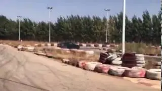 LS3 BRZ first drift test