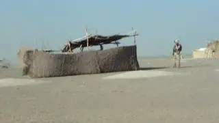 Patrol  Sets Up Security Perimeter