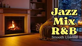 ☕ Warm Winter Jazz Soul R&B 🎄 Relaxing Background Music for Study, Work & New Year Motivation