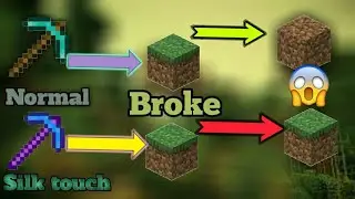 I USE SILK TOUCH PICKAXE IN GAME  | GAME GAMERZ  | #gamegamerz #minecraft