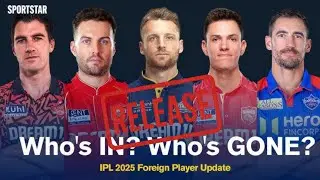 Top 10 Foreign Players Released By Their Franchise ? ahead IPL 2025 Part - 1 #csk #dc #kkr #rr #GT