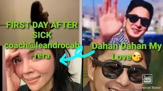 COCOJULS UPDATE: FIRST DAY AFTER BEING SICK WITH COACH @leandrocabrera