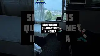 INDIAN SEAFARER QUARANTINED IN KOREA! #shorts
