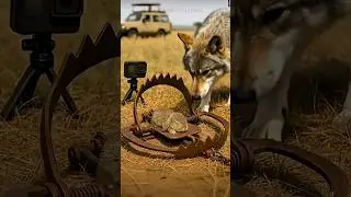 Wolf and Rabbit &ndash; The Most Unexpected Moment in Nature 🐺🐇 | 8 Seconds of Pure Emotion