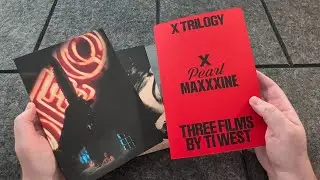 THE X TRILOGY LIMITED EDITION BOX SET A24 X (2022) PEARL (2022) MaXXXine (2024)