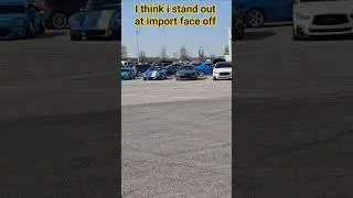 only one at import face off #importfaceoff