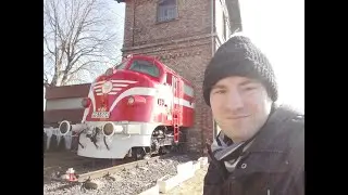 A visit to Tapolca Railway Station in Western Hungary.