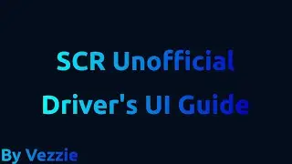 SCR UI Tutorial - Train Controls Breakdown