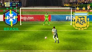 BRAZIL vs ARGENTINA [Penalty shootout] FIFA 22