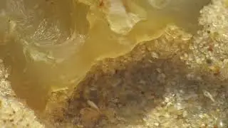 Close up of the sand in Uruguay