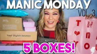 Manic Monday Vol.3 | 5 Subscription Boxes + Coupon Codes | LOFARIS BACKDROP REVIEW