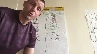 5th Grade - Multiplying Multi-Digit Numbers
