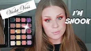 VIOLET.VOSS.PRO | HASHTAG PALETTE REVIEW | SWATCHES & TRY ON!