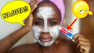 Mask ya COLGATE & VASELINE | Maajabu Yake | Don't try this!! {DD EP07}