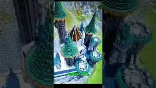 Minecraft one of the biggest build#shorts #minecraft