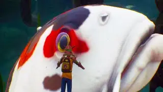 Koi Fish Spared Max in Grounded #shorts