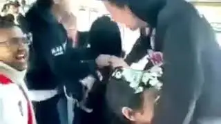 سيد مشاغب في القطار