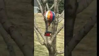 Hot Air Balloon Bird feeder