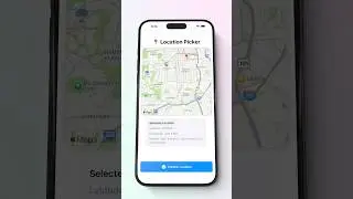 🚀 Master SwiftUI: Build an Interactive Location Picker!