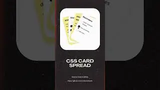 CSS Card Spread