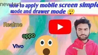 mobile display settings home screen app settings