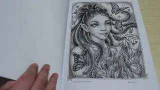 Fairies Greyscale by Christine Karron Flip Through