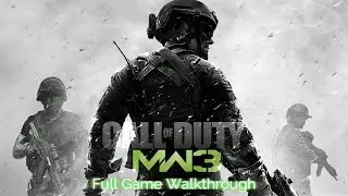 Call Of Duty: Modern Warfare 3 - Full Game Walkthrough