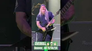 OVERKILL ELIMINATES DENVER, CO!🤘🏻💀🤘🏻