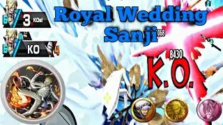 ROYAL WEDDING SANJI [ LV. 100 ] GAMEPLAY ON SS LEAGUE | ONE PIECE BOUNTY RUSH | OPBR