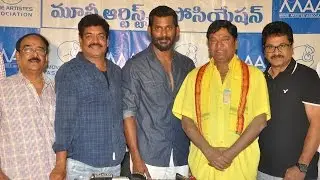 Movie Artist Association (MAA) Press Meet