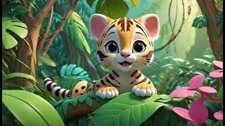 Onde o Filhote de Jaguatirica Subiu | Canção Infantil | Kids Songs | Baby Music
